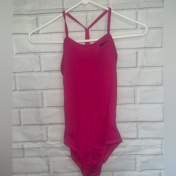 Nike Women's Pink Swimsuit - Picture 1 of 5